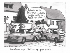 zivilcourage, rechts vor links