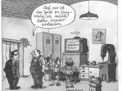 Arbeiten, statt WM gucken