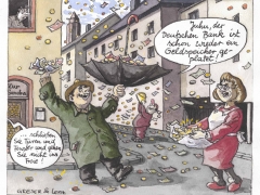 Geldspeicher geplatzt