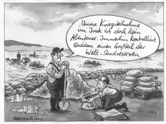 Greser&Lenz fÃ¼r die Sonntagszeitung, 22.8.2002, Hochwasser-Abenteuer Irakkrieg-Sandreserven