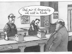 rente, chef, mir ist langweilig,