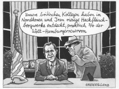Greser&Lenz fÃ¼r die Politik, 16.7.2003. Bush, britischerGeheimdienst