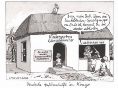deutsche aubauhilfe im kongo