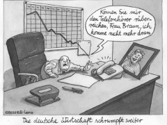 Greser&Lenz fÃ¼r die Sonntagszeitung/Politik, 14.8.2003, Deutsche Wirtschaft schrumpft