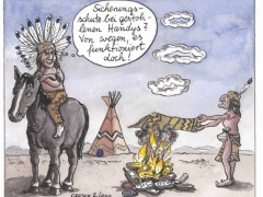 handy sicherungsschutz, indianer