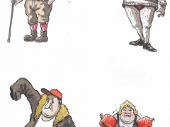 Greser&Lenz fÃ¼r die Sonntagszeitung, 28.8.2003, Illustrationen zum Jahreszeitenwechsel