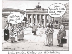 Greser&Lenz fÃ¼r die Sonntagszeitung, 28.5.2003, Berlin,  Kirchentag, SPD-Parteitag
