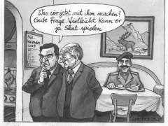 Greser&Lenz fÃ¼r die Politik, 20.1.2003, Krieg vermieden, Saddam ist im Exil