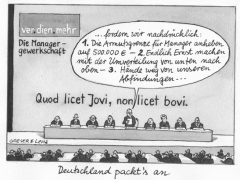 Greser&Lenz fÃ¼r die Politik, 26.5.2003, Die Managergewerkschaft fordert