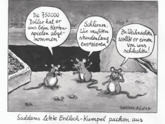 Greser&Lenz fÃ¼r die Politik, 15.12.2003, Saddam, Erdloch, Ratten