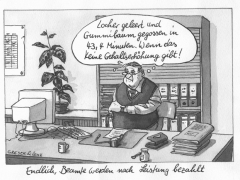 Beamte werden nach Leistung bezahlt