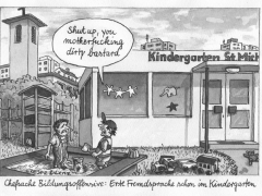 Bildungsoffensive,1.Fremdsprache schon im Kindergarten