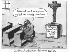 Greser&Lenz fÃ¼r die Sonntagszeitung, 7.8.2004, Zonis beten gegen Hartz IV