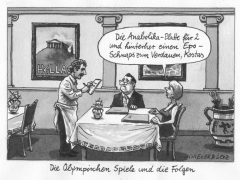 Greser&Lenz fÃ¼r den stern, 27.8.2004, Olympia 2004 in Athen, Doping