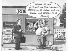 rechtschreibreform, duden und blasen