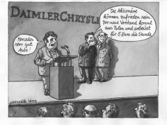 Billiglohn,Vorstand von Daimler ist Pole