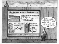 Buchmesse 2005, Nordkorea auf der messe