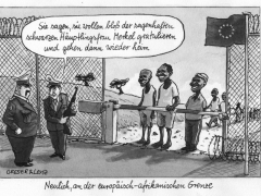europagrenze, afrikaner, merkel gratulieren