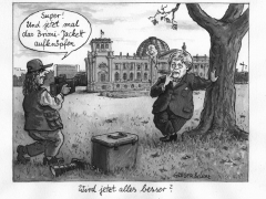 Merkel im Brioni-Anzug