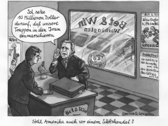 USA,Bush wettet auf Krieg im Iran