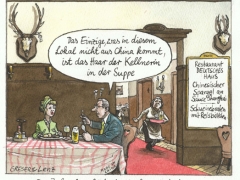 china, markenpiraterie, restaurant deutsches haus