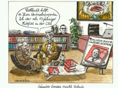 Grass macht Schule,Lafontaine war mal in der CSU