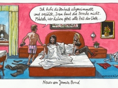 Iran baut die Bombe nicht, James Bond