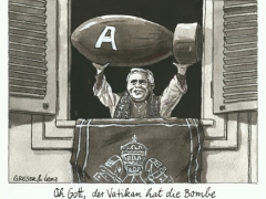 papst hat die bombe