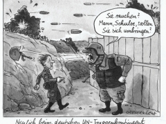 rauchen, deutsche un-truppen im einsatz