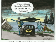 amerika spart energie, batman und robin