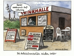 Aufschwung, Trinkhalle