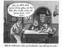 Bierverbot in Kneipen