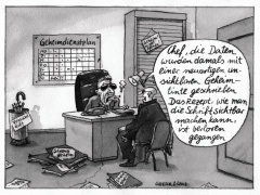 BND, Geheimtinte, Daten verschlampt