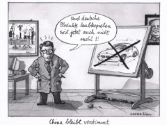 China bleibt verstimmt