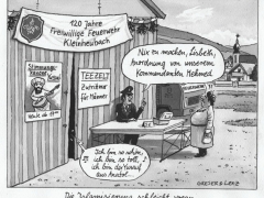 Islamisierung, Feuerwehrfest, Teezelt