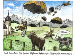 Milchpreise steigen, USA besetzt Allgäu