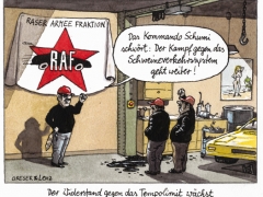 tempolimit, raser armee fraktion