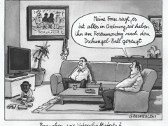 Vaterschaftstest, Negerbub, Rosenmontag