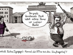 Beck rettet Dame vor Bestie