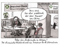 Dresdner Bank an Chines. Bank verkauft,