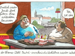 Obama-Wahl, McDonalds, Junk-food