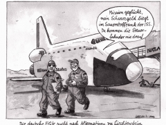 Steuerhinterziehung, Im Sauerstofftank der ISS