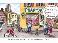 Tour de france, Apotheken bleiben geschlossen