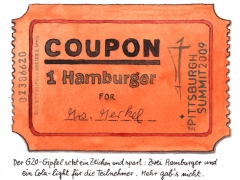 G 20 Gipfel, Essenscoupon