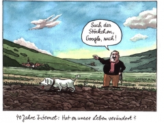 40 Jahre Internet, Hund Google