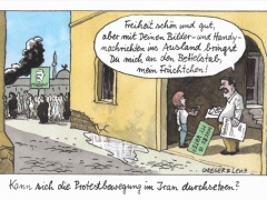 Iran, Proteste, Handyrechnung