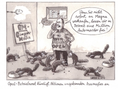 opel Aktionen, Automarder gegen GM