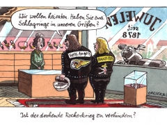 Rockerkrieg, Hells Angels, Bandidos, Juwelier, Schlagringe