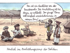 Afghanistankrieg, BW Soldat Ausbildung bei Taliban