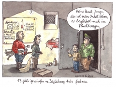 Auto fahren mit 17 in Begleitung/Wirtschaftsressort